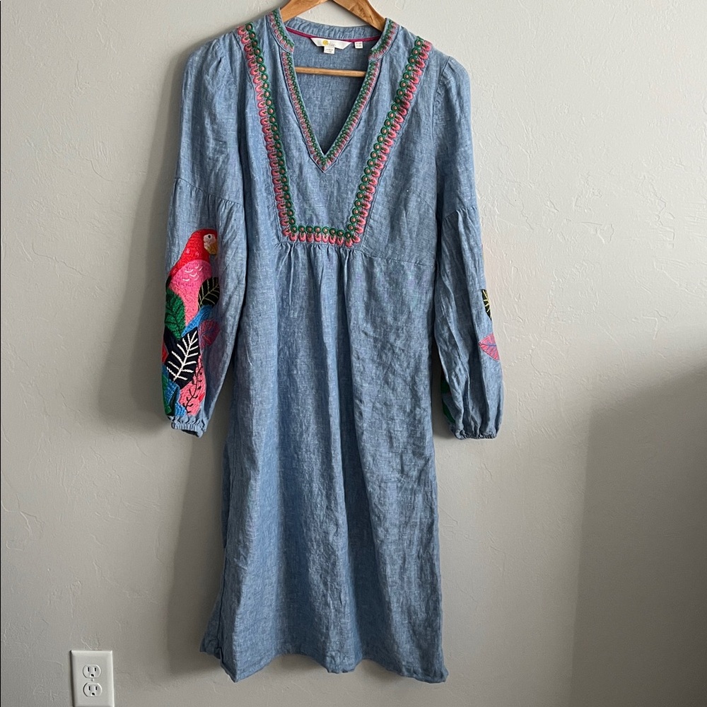 Boden Leonie Linen Dress